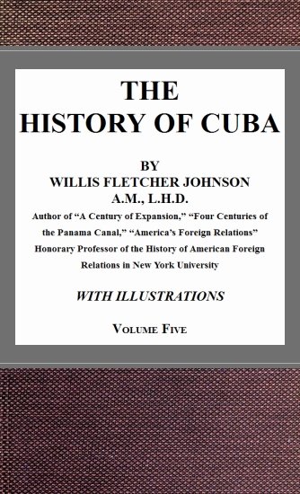 The History of Cuba, vol. 5 cover