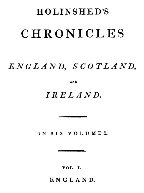 Chronicles (1 of 6): The Description of Britaine cover