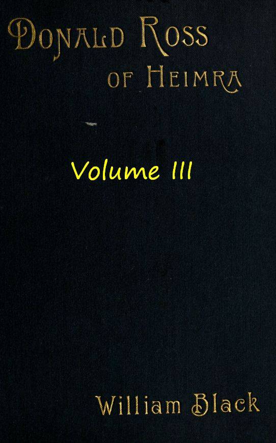 Donald Ross of Heimra (Volume 3 of 3) cover