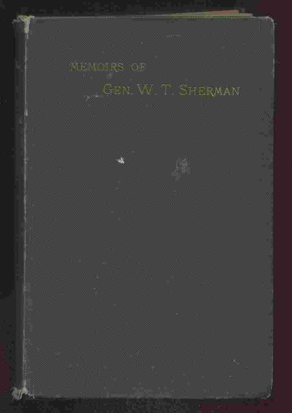 Memoirs of General William T. Sherman — Complete cover