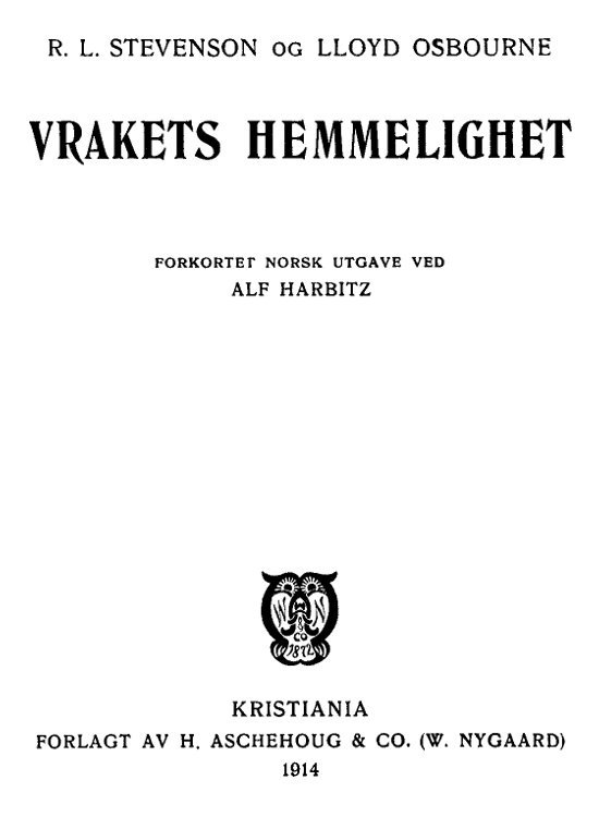 Vrakets hemmelighet cover