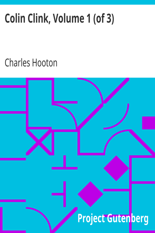 Colin Clink, Volume 1 (of 3) cover