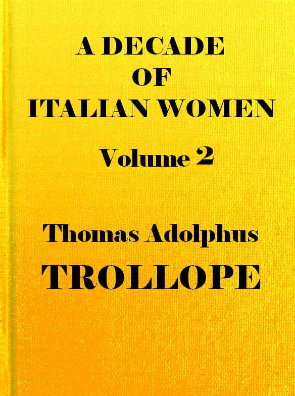 A Decade of Italian Women, vol. 2 (of 2) cover