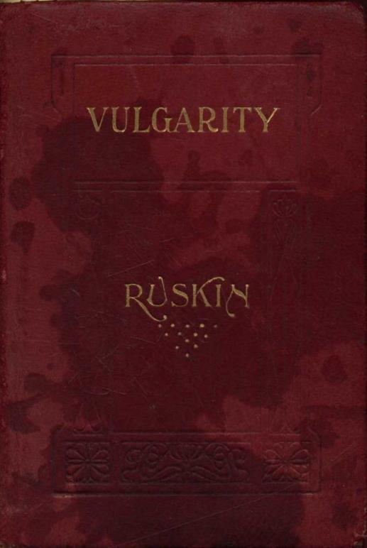 Of Vulgarity cover