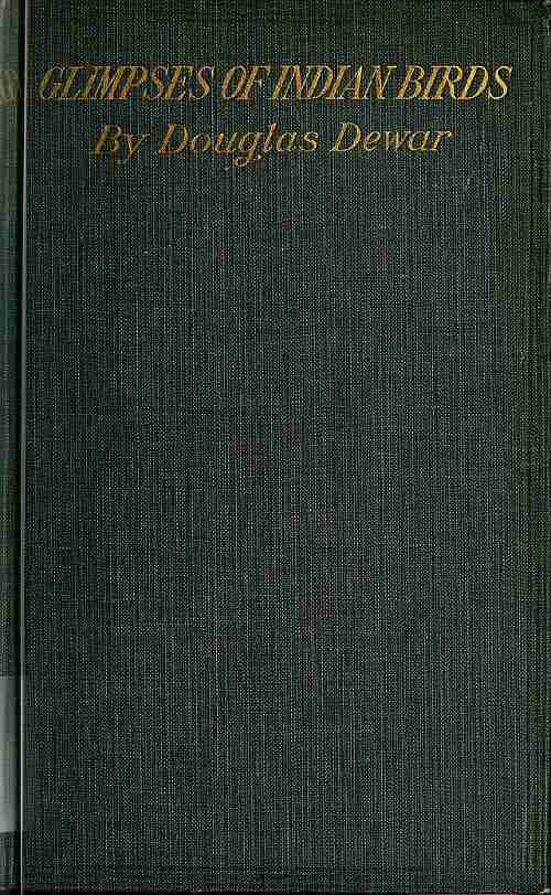 Glimpses of Indian Birds cover