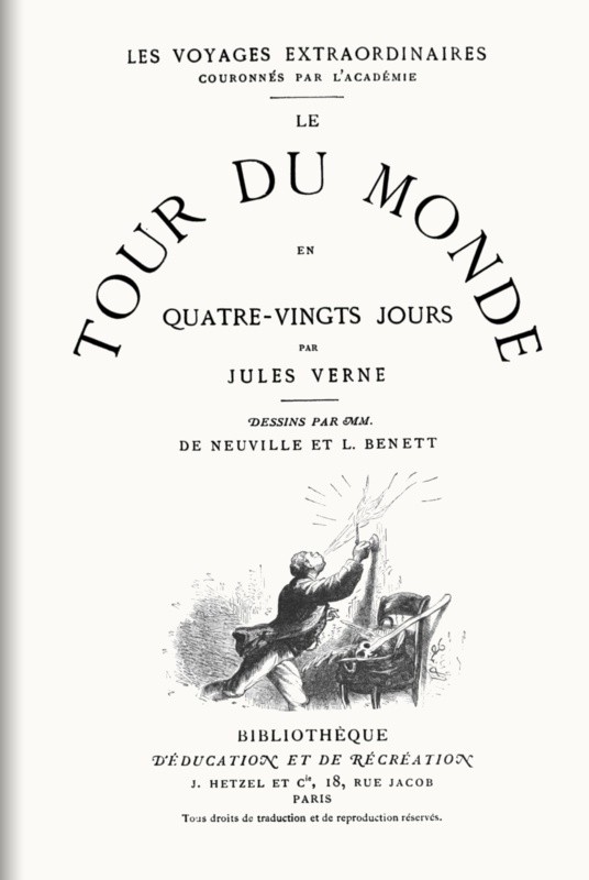 Le Tour du monde en quatre-vingts jours cover