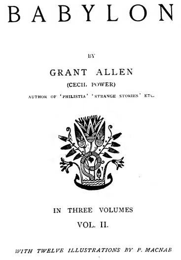Babylon, Volume 2 cover