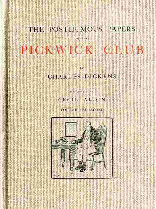 The Posthumous Papers of the Pickwick Club, v. 2 (of 2) cover