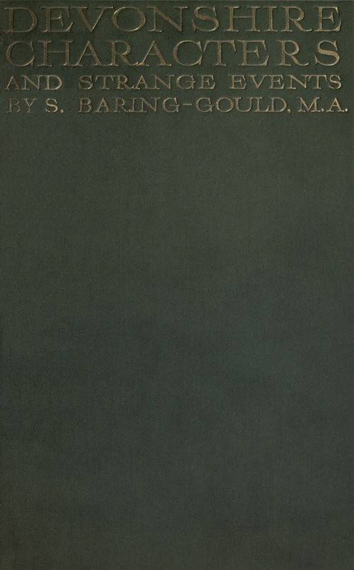 Devonshire Characters and Strange Events cover