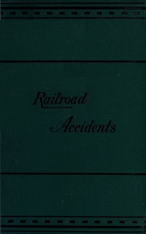 Notes on Railroad Accidents cover