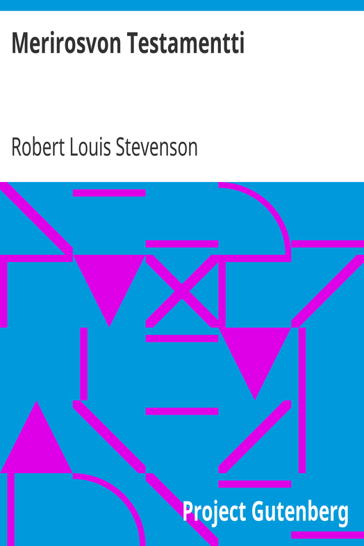 Merirosvon Testamentti cover