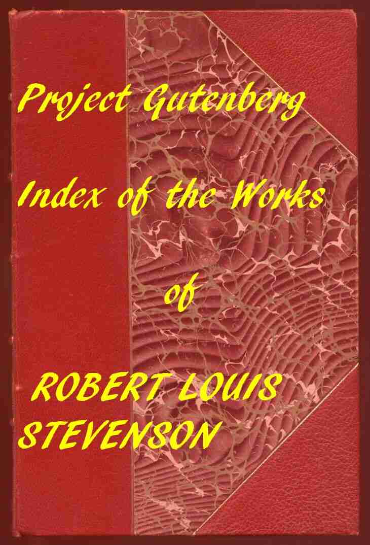 Index of the Project Gutenberg works of Robert Louis Stevenson cover