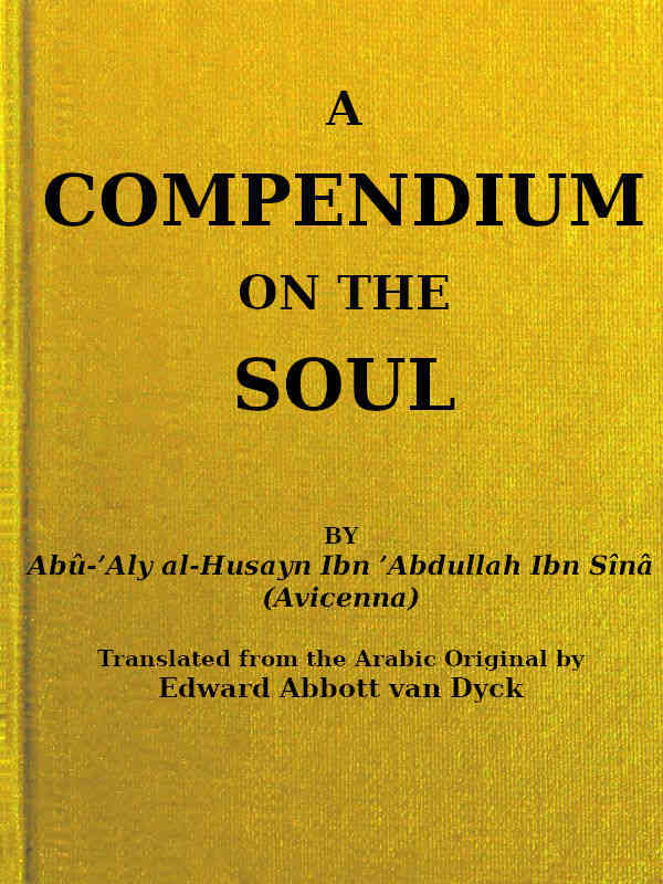 A Compendium on the Soul cover