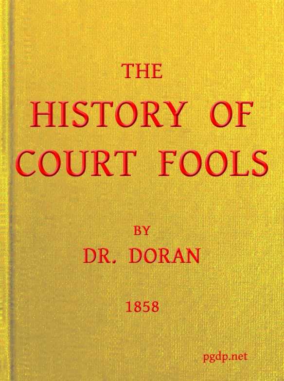 The History of Court Fools cover