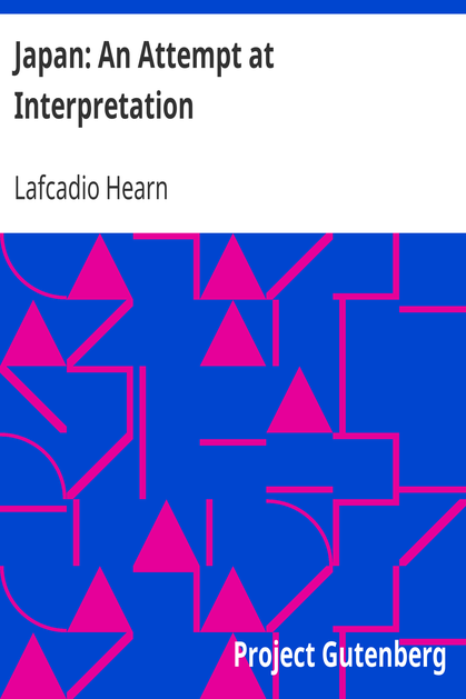 Japan: An Attempt at Interpretation cover