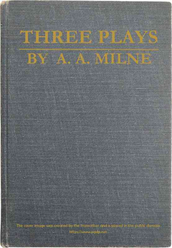 Three Plays cover