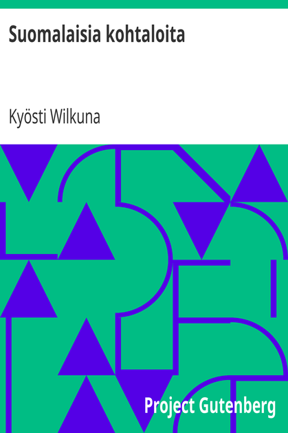 Suomalaisia kohtaloita / Historiallisia kertomuksia III cover