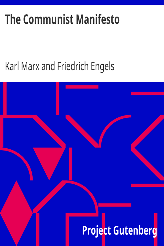 The Communist Manifesto cover