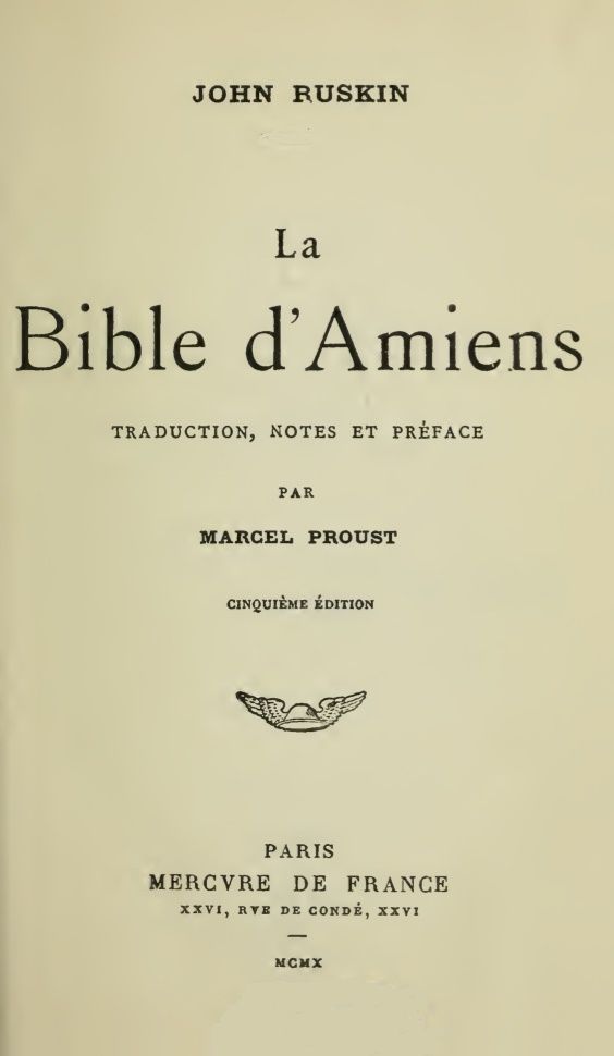 La Bible d'Amiens cover