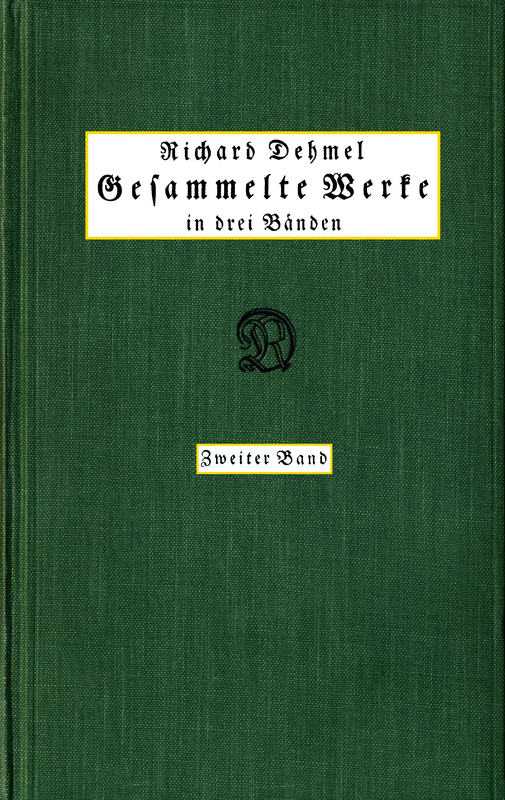 Gesammelte Werke in drei Bänden (2/3) cover