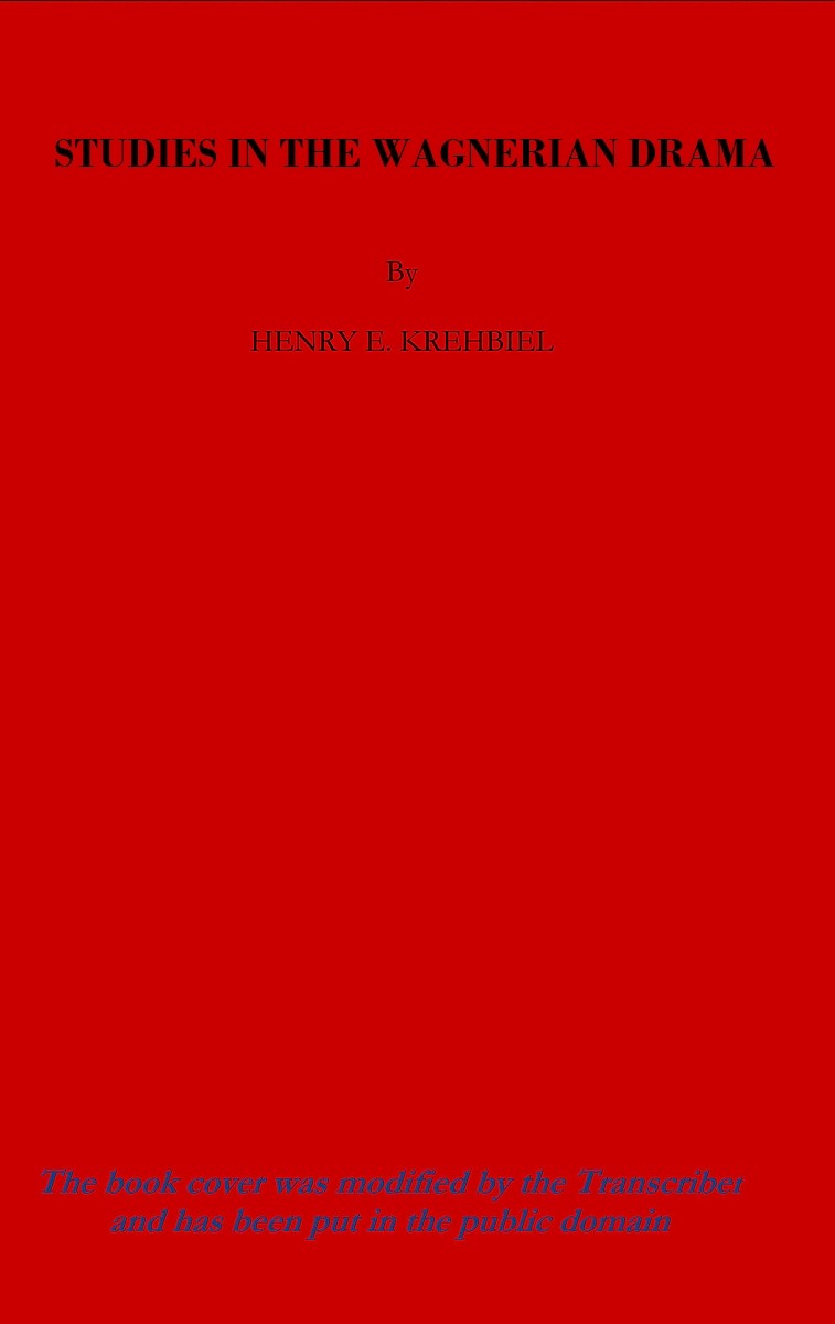Studies in the Wagnerian Drama cover