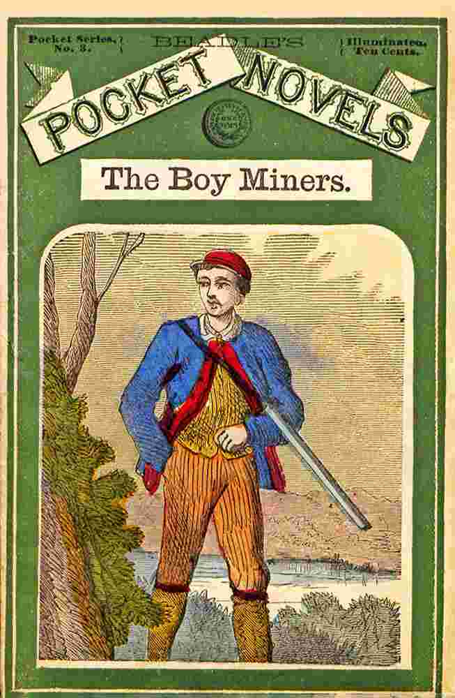 The Boy Miners; Or, The Enchanted Island, A Tale of the Yellowstone Country cover