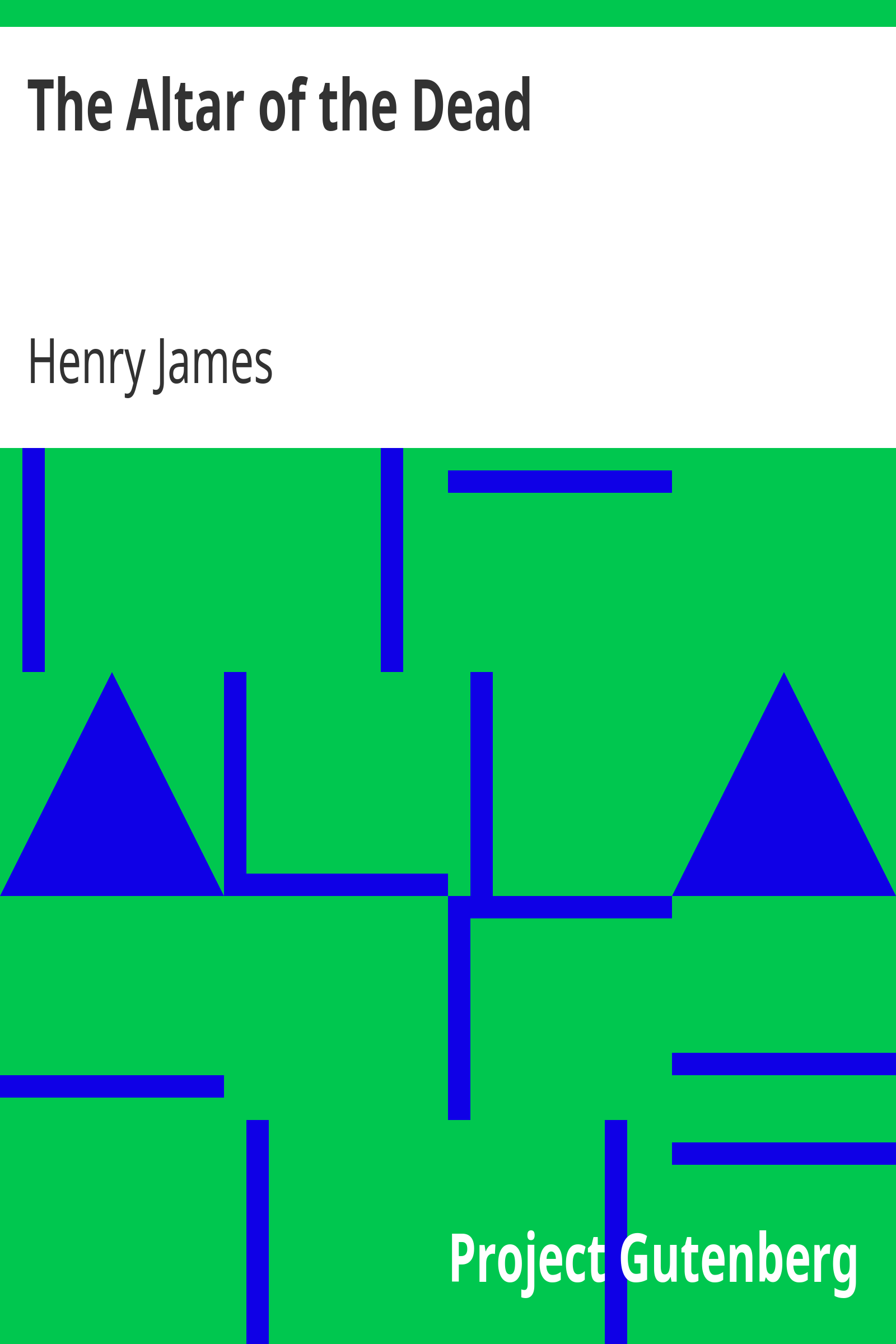The Altar of the Dead cover