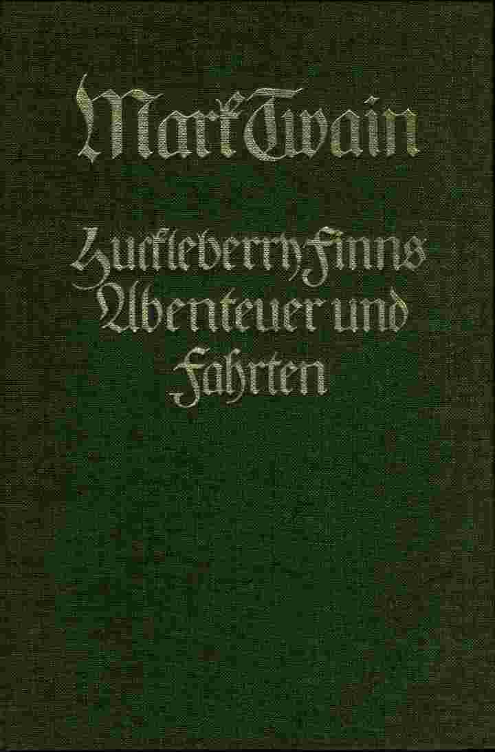 Abenteuer und Fahrten des Huckleberry Finn cover
