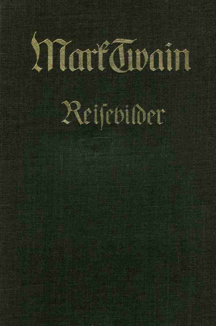 Reisebilder und verschiedene Skizzen cover