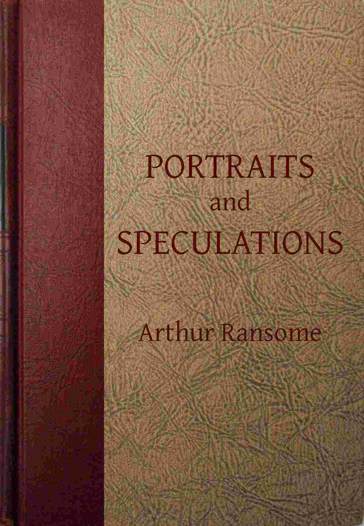 Portraits and Speculations cover