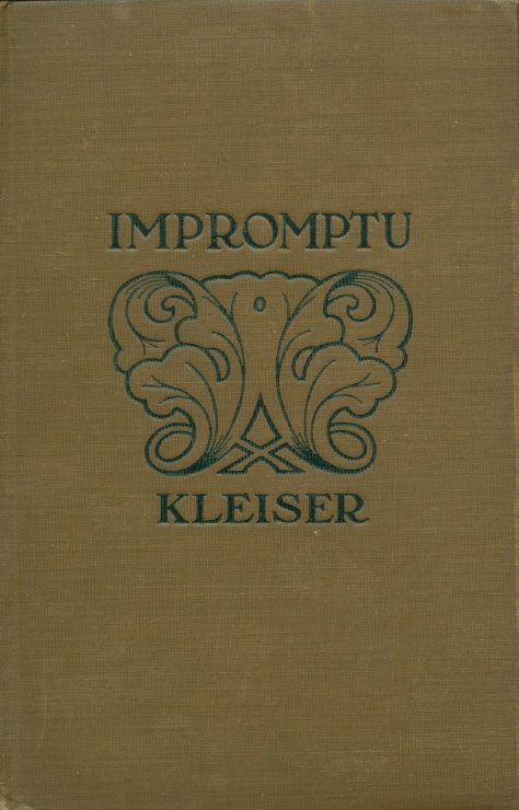 "Impromptu"; or, How to Think on Your Feet cover