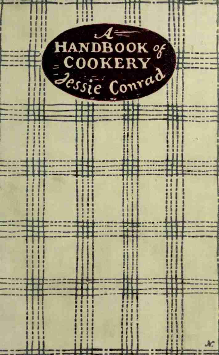 A Handbook of Cookery for a Small House cover
