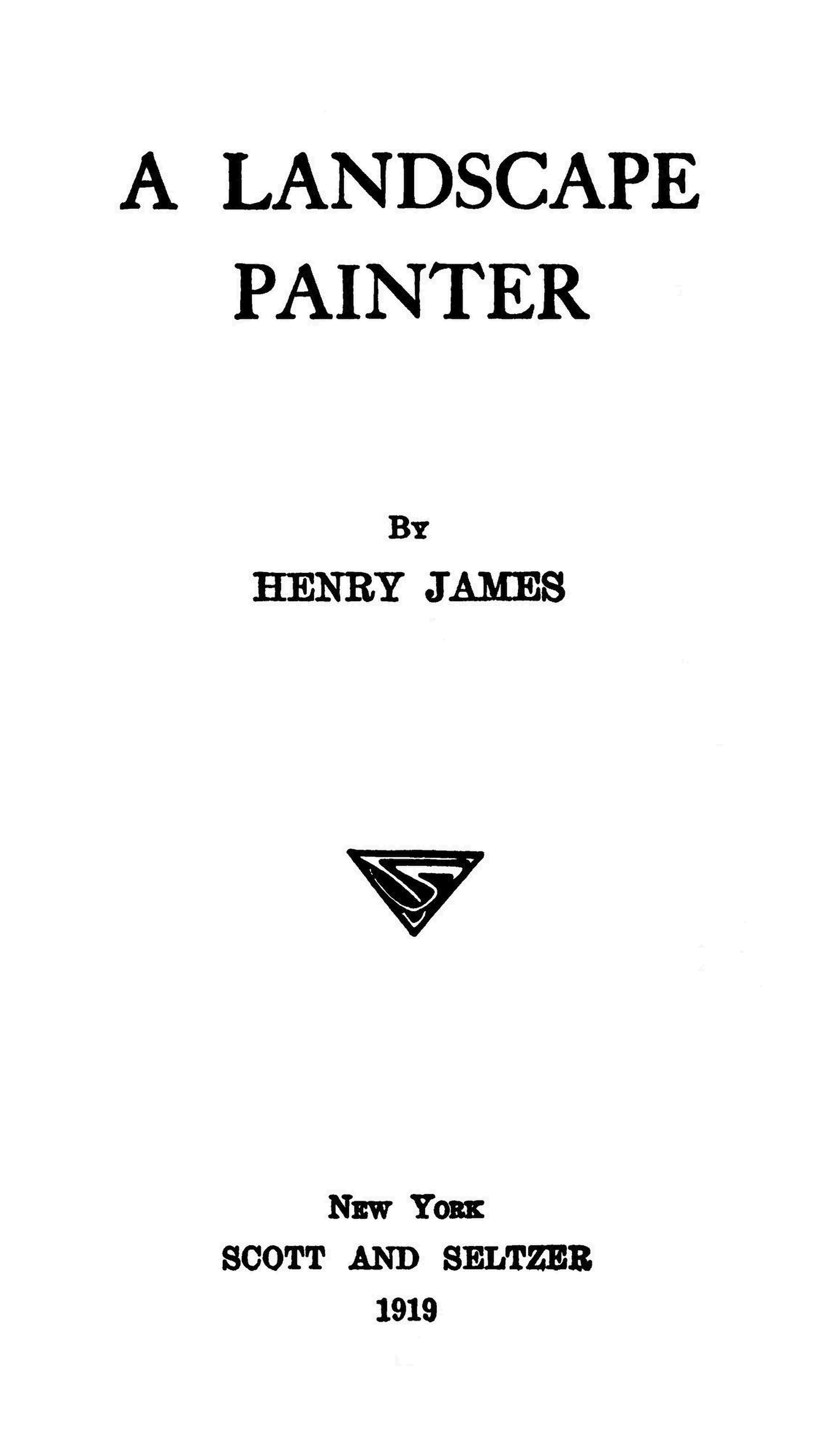 A landscape painter cover