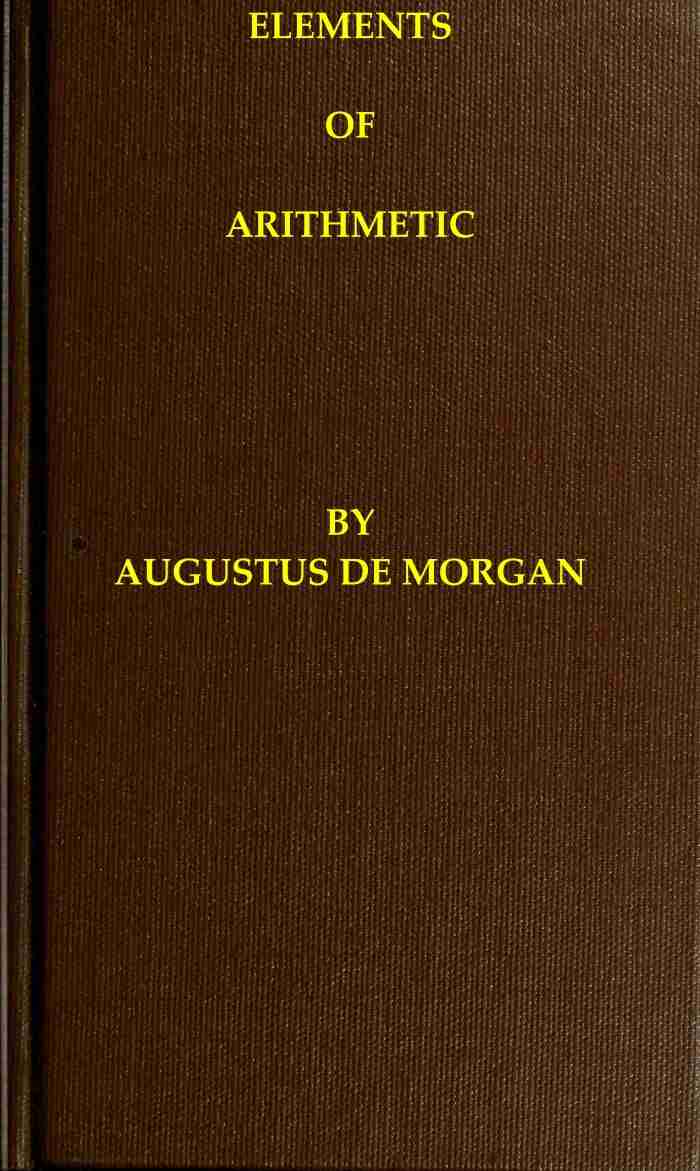Elements of arithmetic cover
