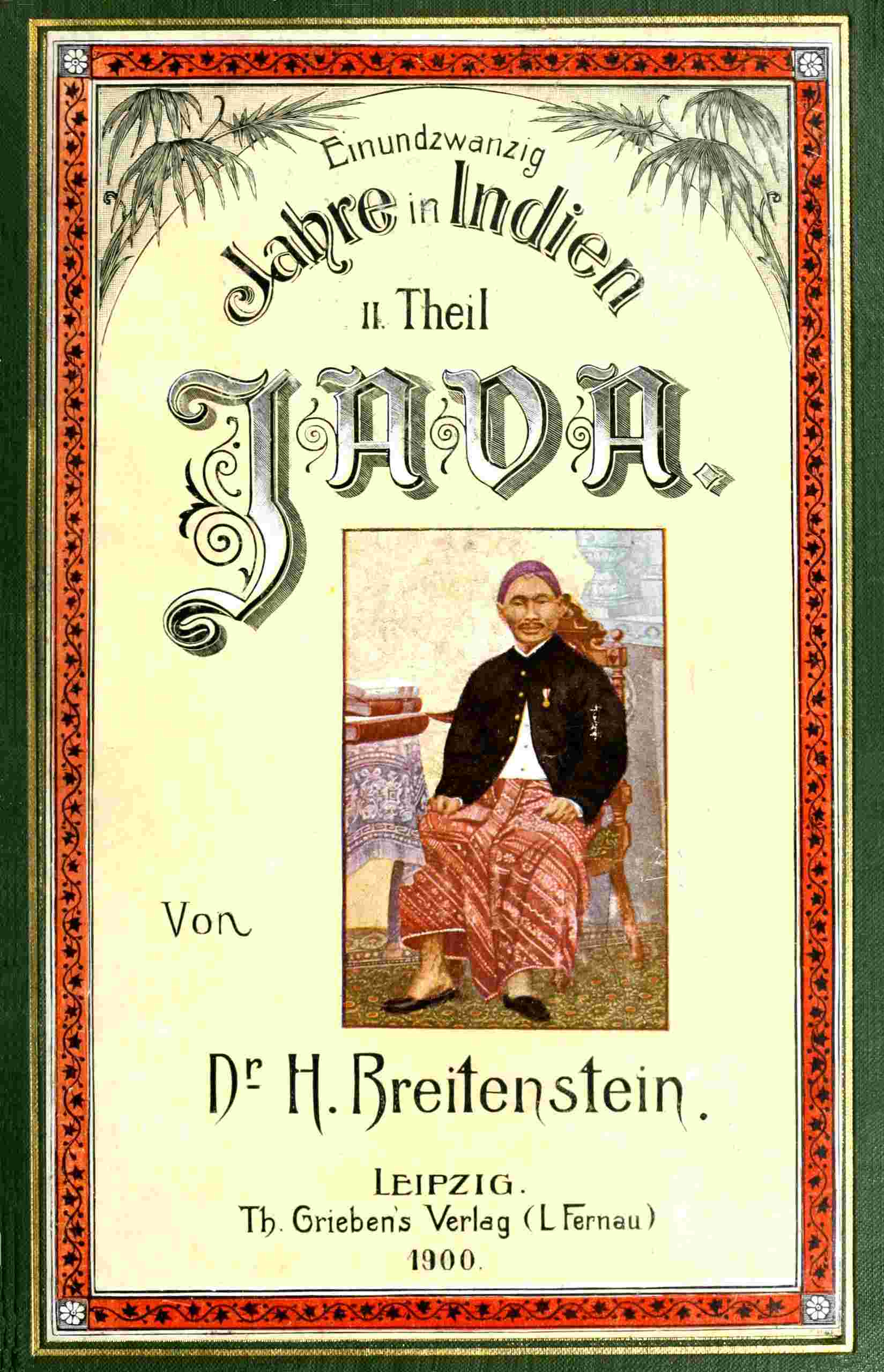 21 Jahre in Indien. Zweiter Theil: Java. cover