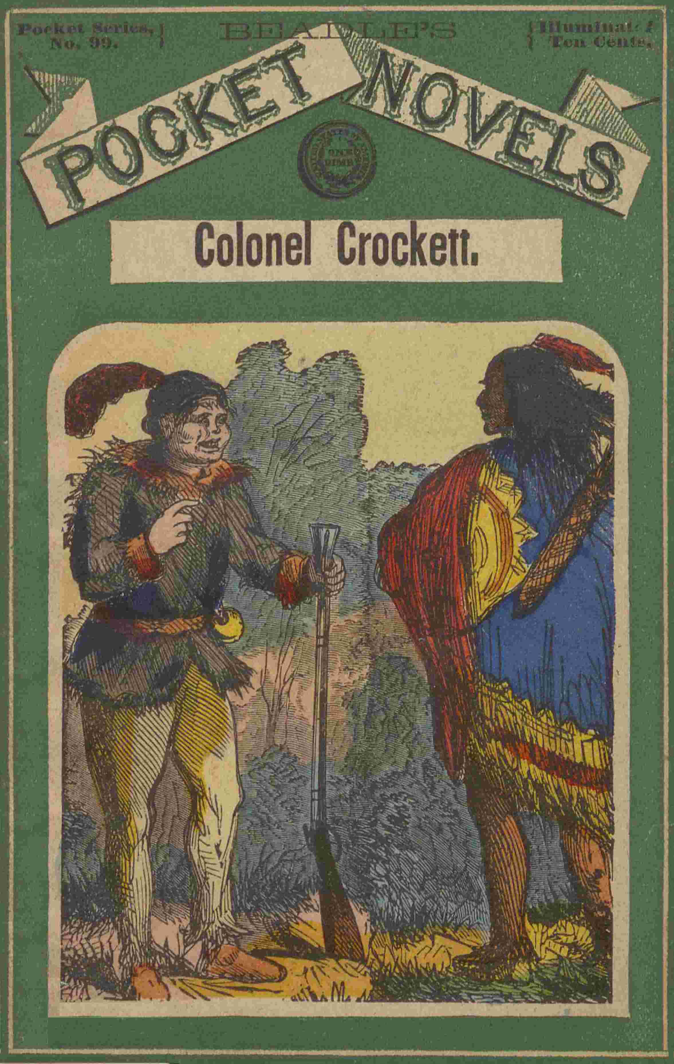Colonel Crockett, the Texan trailer cover