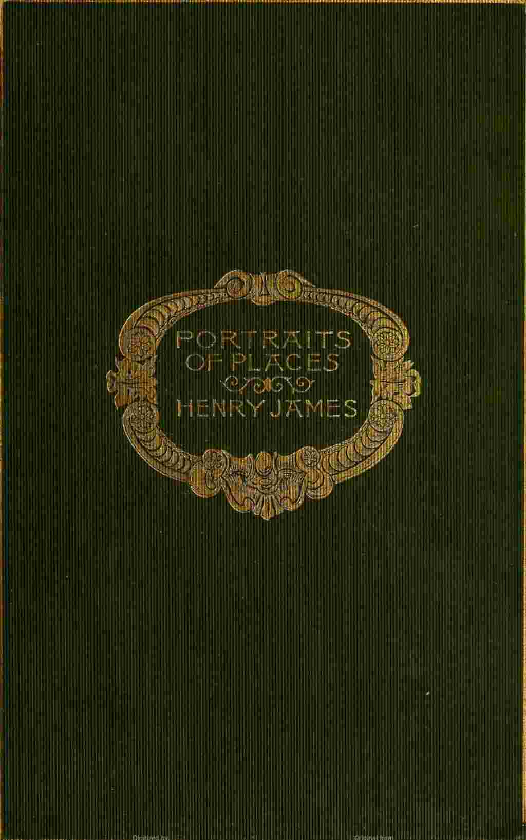 Portraits of places cover