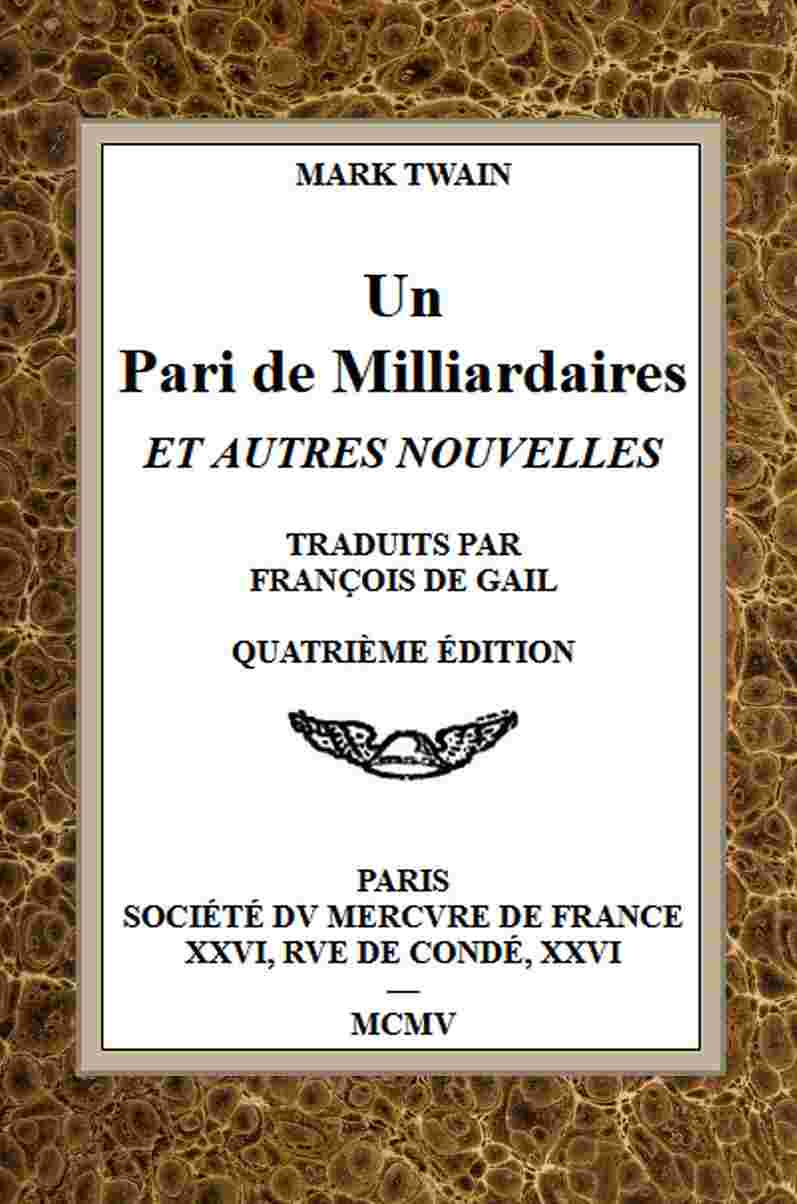 Un pari de milliardaires et autres nouvelles cover