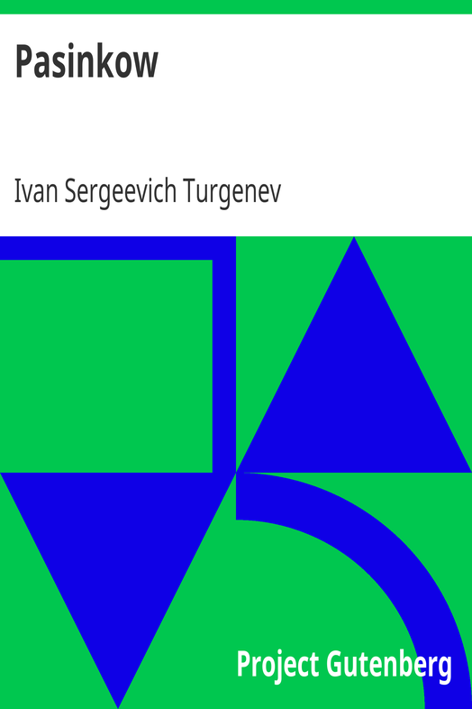 Pasinkow cover