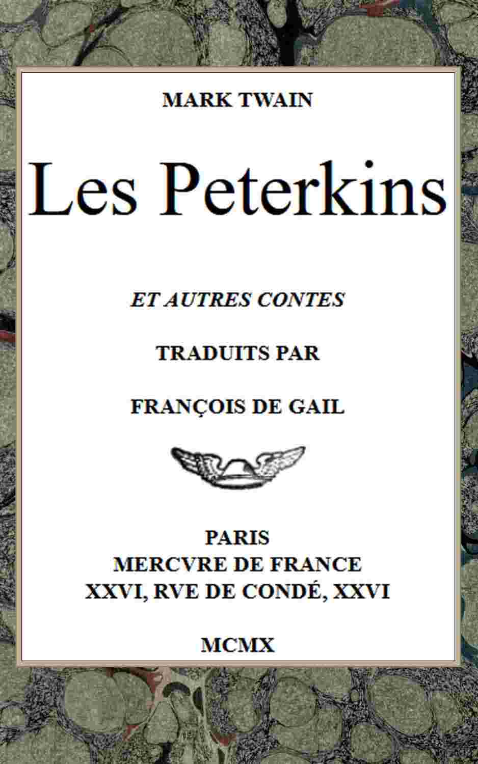 Les Peterkins cover