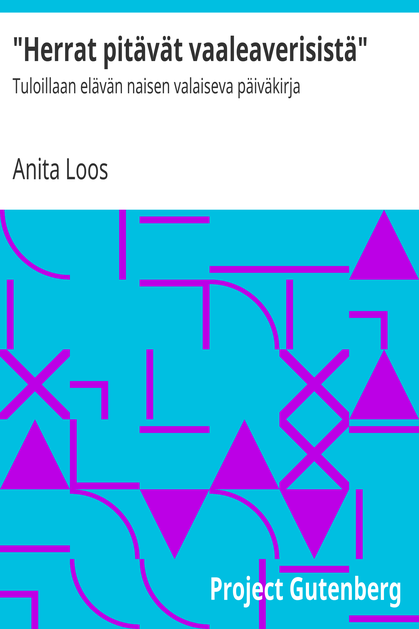 "Herrat pitävät vaaleaverisistä" cover