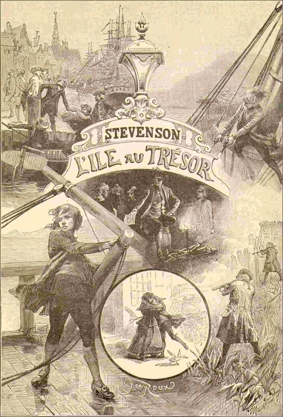 L'île au trésor cover