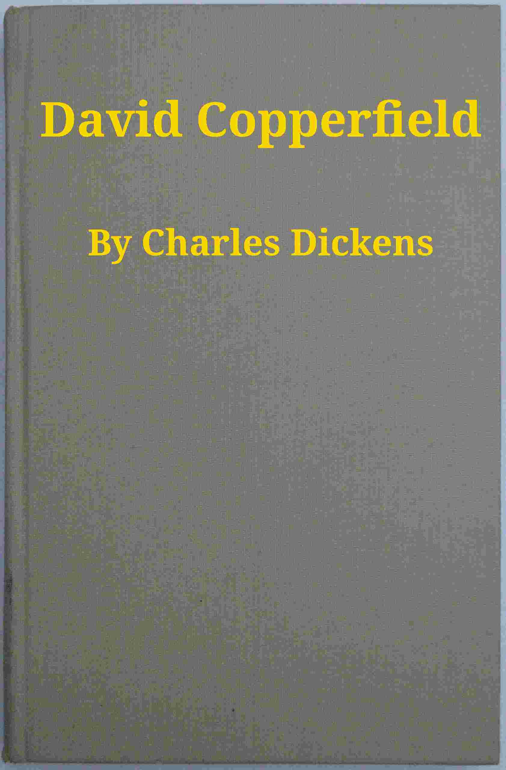 David Copperfield cover