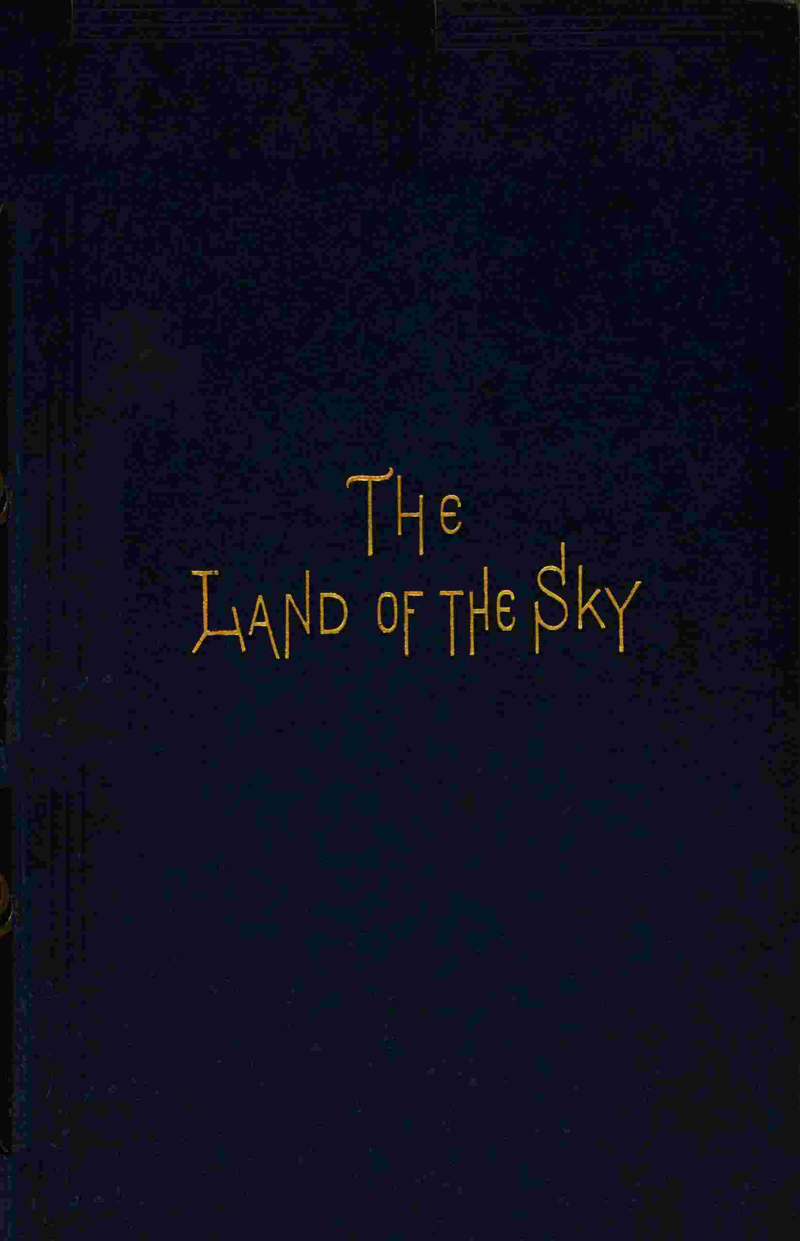 "The land of the sky" cover