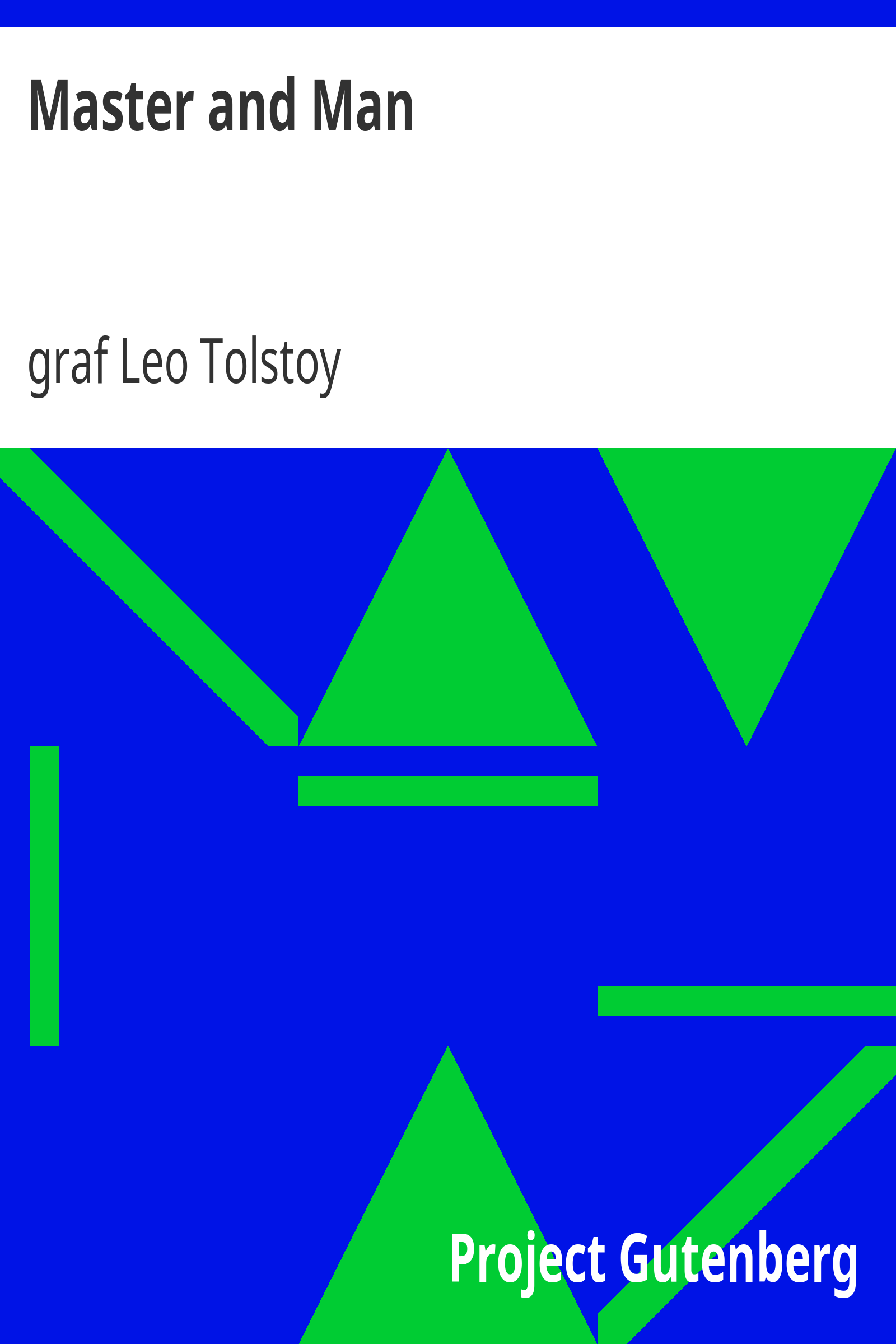 Master and Man cover