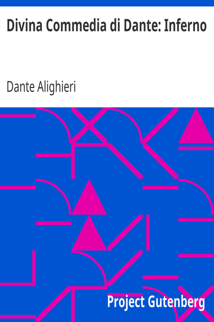 Divina Commedia di Dante: Inferno cover